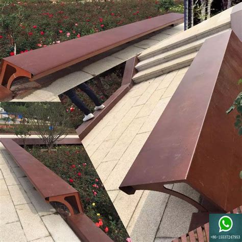 Que Le Corten La Cabeza Of Chair Steel Planters Outdoor Planters