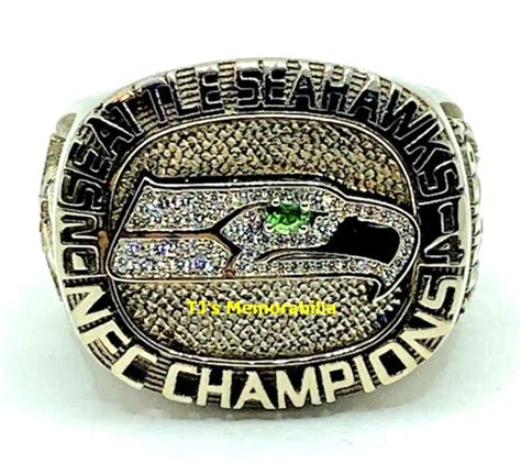 2014 SEATTLE SEAHAWKS NFC CHAMPIONSHIP RING PRESENTATION BOX Buy