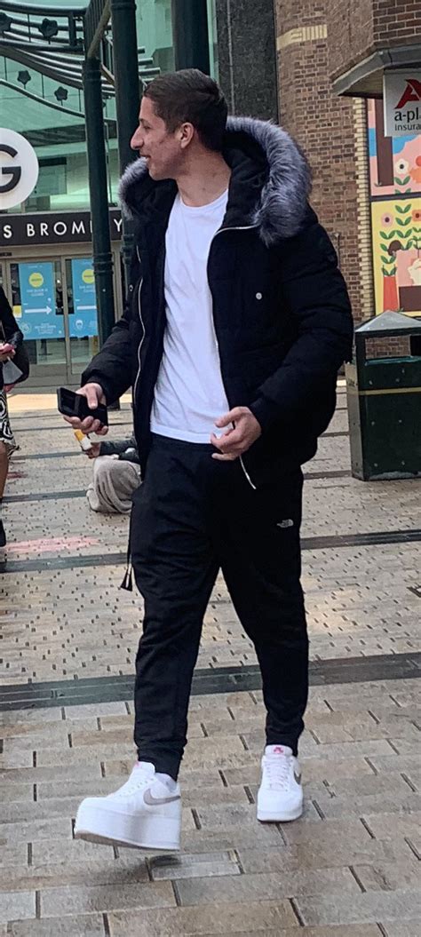 Menedits Spotted This Hot Lad With A Built Up Sneaker While
