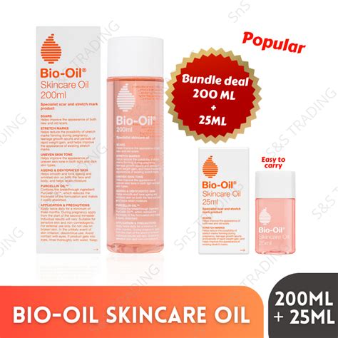 Sg Seller Bio Oil® Skincare Oil 25ml 60ml 200ml Bio Oil Natural