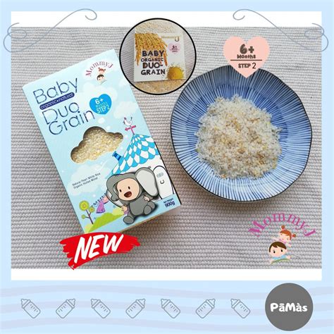 Mommyj Step Organic Rice Grain Mommy J Rice Halal Shopee Malaysia