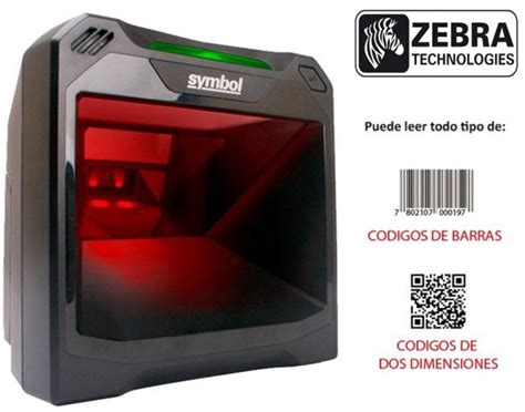 LECTOR ZEBRA DS7708 OMNIDIRECCIONAL CODIGOS DE BARRA Y QR CompuNegocios