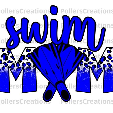 Swim Team Sublimation Designs Etsy