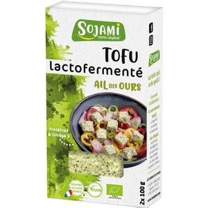 Le Sojami Tofu Lactoferm Ail Des Ours G Naturalia Courses En Ligne