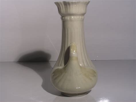 Belleek Pottery (Irish), Delicate vase with Handle" After 1946 to 1980 | Collectors Weekly