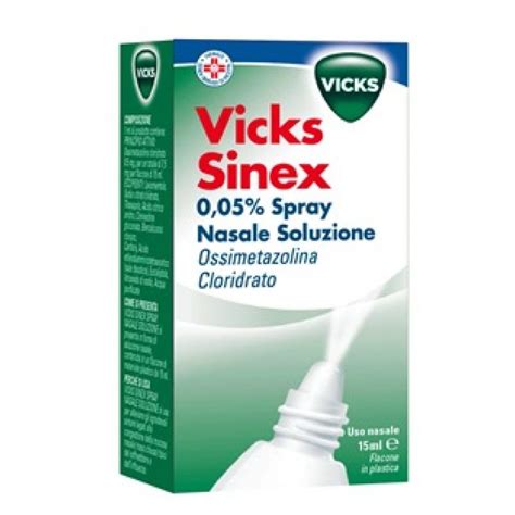 Vicks Sinex Spray Nasale Flacone 15 Ml Farmacia Di Fiducia