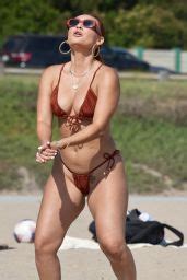 Francia Raisa In A Bikini In Malibu Celebmafia