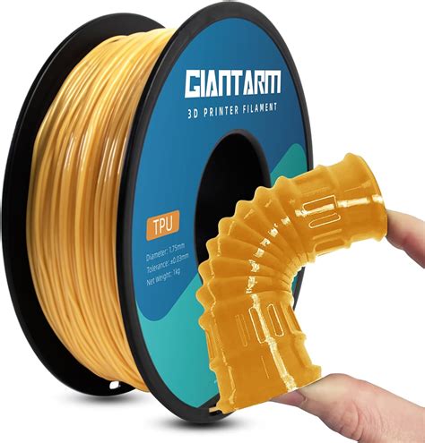 Amazon GIANTARM TPU Filament 1 75mm Flexible Soft 3D Printer