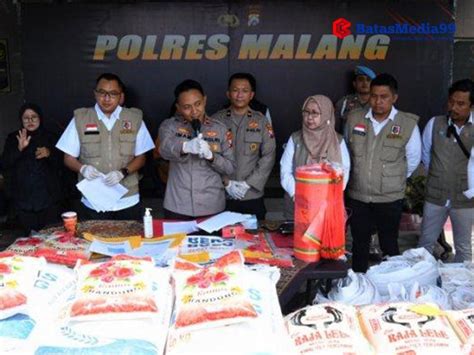 Polres Malang Selidiki Beras Bulog Dikemas Ulang Jadi Premium