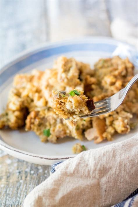 Slow Cooker Turkey and Stuffing Casserole - Kitchen Divas