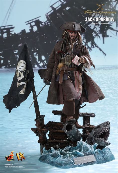 全新 Hot Toys Pirates of the Caribbean 魔盜王 DX Jack sparrow 興趣及遊戲 玩具
