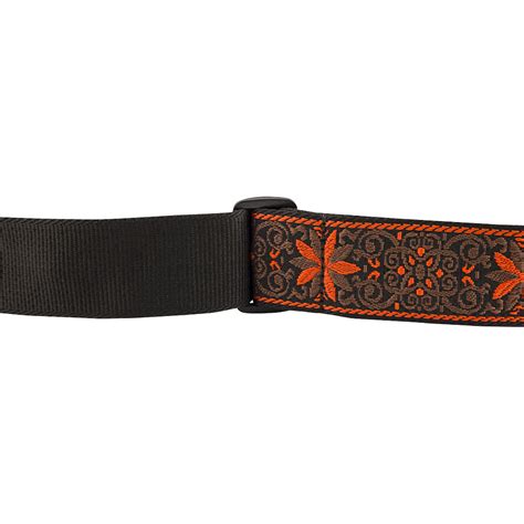 Fender Pasadena Woven Strap 2 Orange Wallflower Guitar Strap