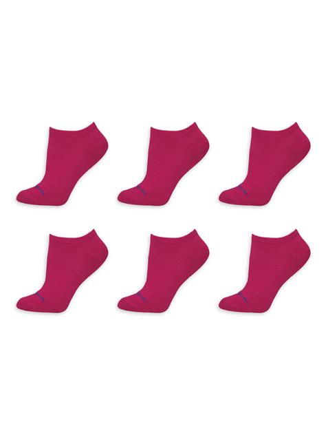 Champion Womens Super Low No Show Sock 6 Pack