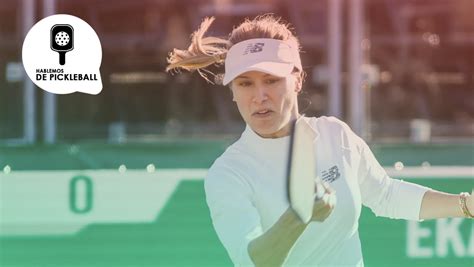 Eugenie Bouchard Celebra Su Debut En Un Partido De Pickleball En El PPA