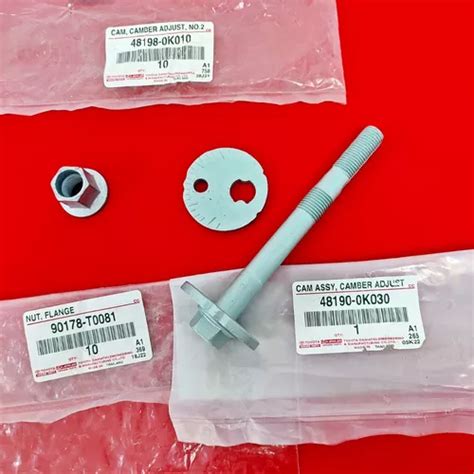 Kit Tornillo Exc Ntrica Meseta Fortuner Hilux Original Mercadolibre