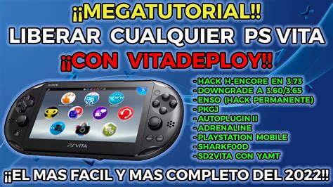 Liberar Ps Vita Con Vitadeploy Enso Pkgj Plugins Adrenaline El