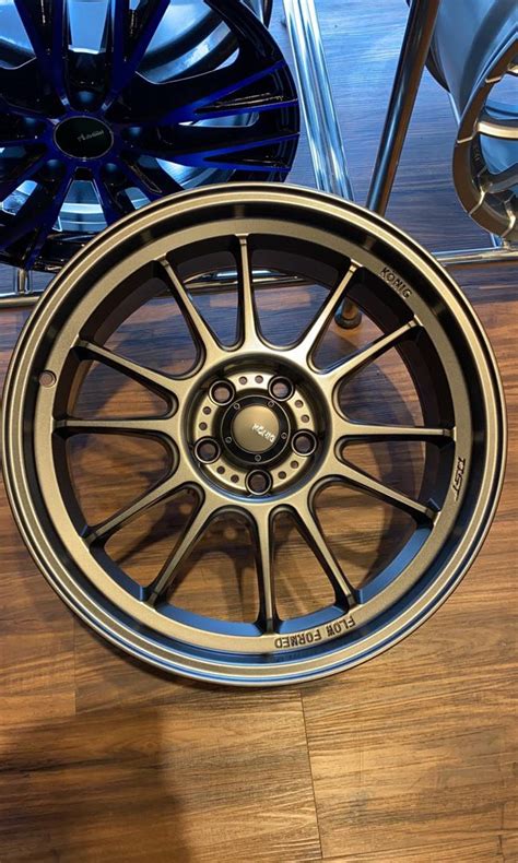 Konig Hypergram 18” Rims 5x108 5x112 5x1143 18”x85” Offset 43