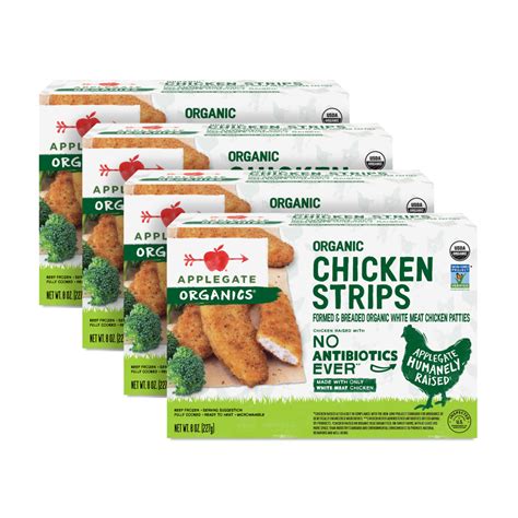 Applegate Organic Chicken Strips 4 Pack Thrive Market