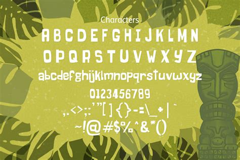 Freaky Tiki - a fun tropical font (356104) | Themed | Font Bundles