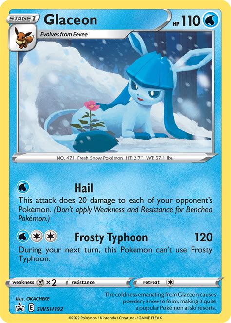 Glaceon SWSH Black Star Promos Pokémon TCG Guru