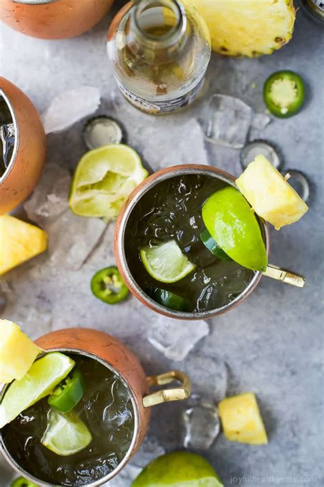 Jalapeno Pineapple Moscow Mule Easy Healthy Recipes