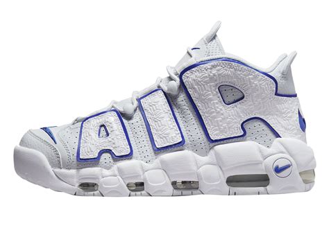 Buy Nike Air More Uptempo Hoops White Blue Kixify Marketplace