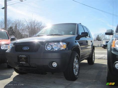 2007 Black Ford Escape XLS 4WD 27325279 GTCarLot Car Color