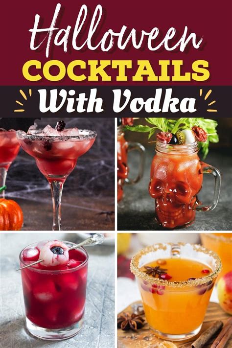 17 Spooky Halloween Cocktails With Vodka Easy Recipes Insanely Good