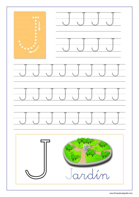 Aprender A Escribir Las Letras Del Abecedario Fichas De Caligrafía