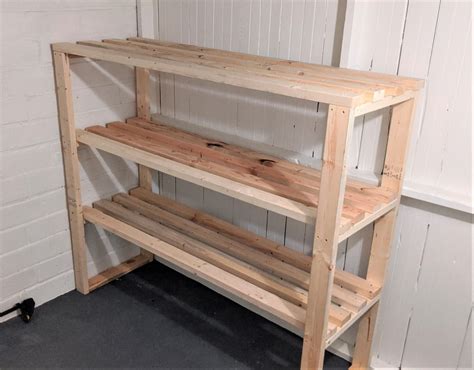 Easy Basement Storage Shelving From 2x4s Jack Bax