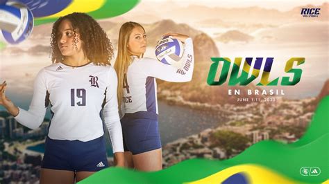 Rice volleyball to take its game to Brazil this summer | Rice News ...