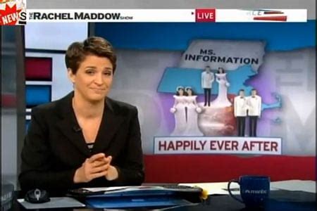 Rachel Maddow Gay Marriage Saving Marriage In Massachusetts