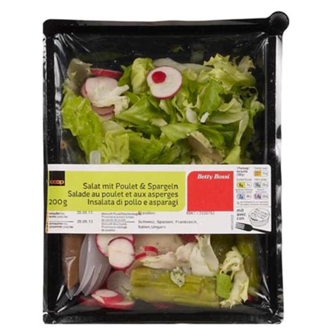 Betty Bossi Salat Poulet And Spargel 200g Günstig Kaufen Coopch