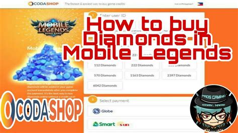 How To Buy Diamonds In Mlbb Coda Shop Youtube