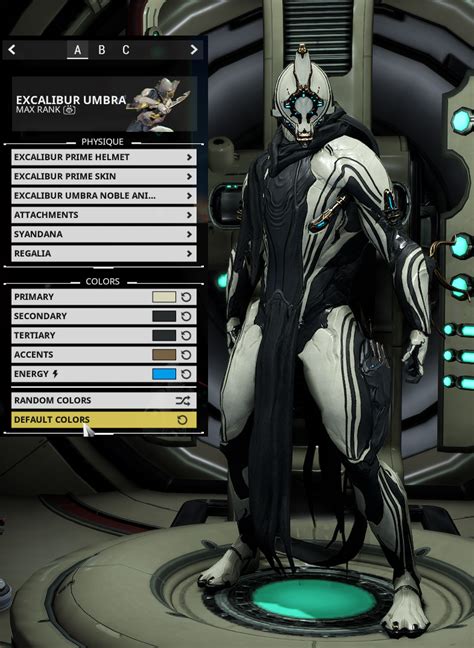 Warframe Excalibur Prime