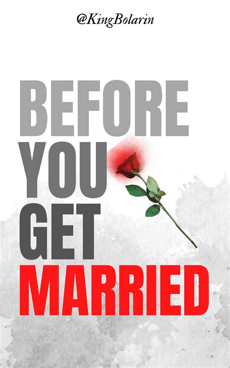 Buy Before You Get Married By Temitope Abolarin On Selar Co