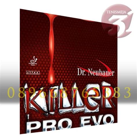 Jual RUBBER KARET PINGPONG BINTIK DR NEUBAUER KILLER PRO EVO ORIGINAL