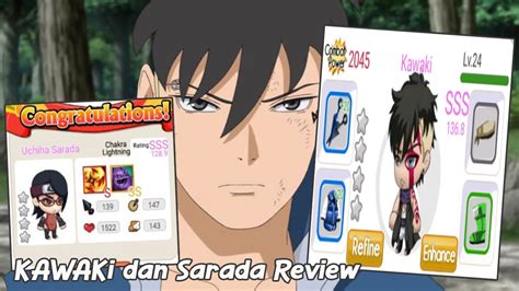 NINJA SSS SARADA DAN KAWAKI REVIEW GG Ninja Heroes New Era YouTube