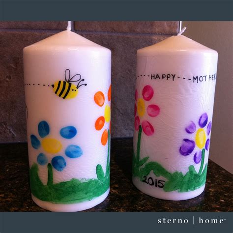 Diy Mother S Day Flameless Candle Gift Mothers Day Candle Mothers