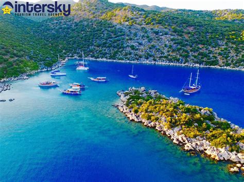 Oludeniz 6 Islands Boat Trip | Oludeniz Butterfly Valley Boat Tours | Intersky Travel ...