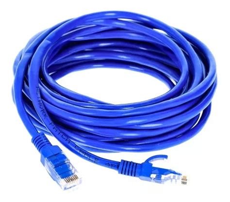 Cable De Red Ethernet Cat E Pc Metros Reforzado Mercadolibre