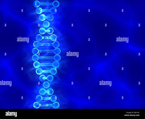 Blue El Adn Cido Desoxirribonucleico Antecedentes Con Ondas