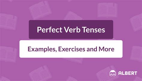 Verb Tenses Anchor Chart