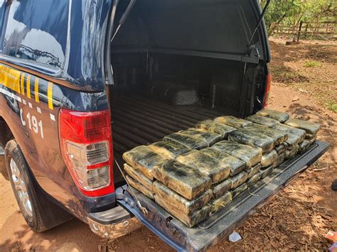 Prf Apreende 46 Quilos De Skunk E 745 De Cocaína Em Carro Transportado