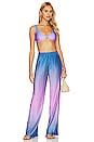 SIMKHAI Raquel Ombre Ring Bikini Top In Sheer Lilac Ombre REVOLVE