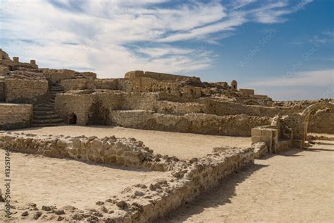 Bahrain Fort in Kingdom of Bahrain Stock Photo | Adobe Stock