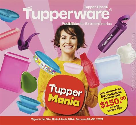 ᐈ Catalogo Tupperware Tupper Tips 10 2024 México