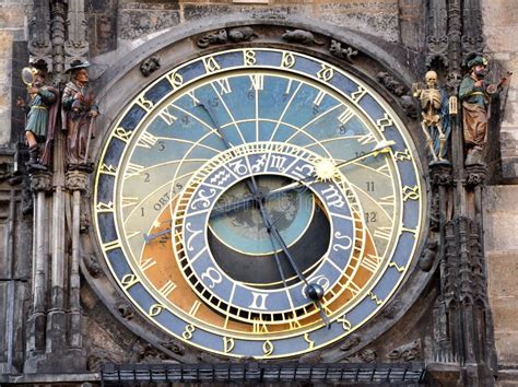 Detail Orloje,mesto Praha,ceska Republika,evropa Stock Photo - Image of ...