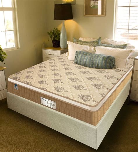 Buy Eurocoil 9 Inch Pocketed Spring Queen Size Mattress Online Queen