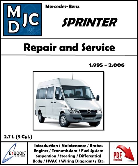 Mercedes Benz Sprinter Mdjc Manuales De Taller